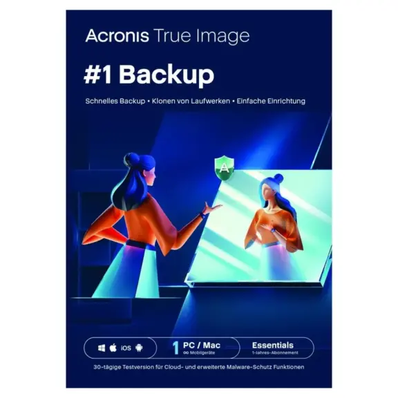 Acronis True Image Essentials Acronis True Image Essentials für 1 Gerät