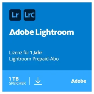 Adobe Lightroom mit 1 TB