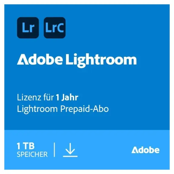 Adobe Lightroom mit 1 TB Adobe Lightroom mit 1 TB