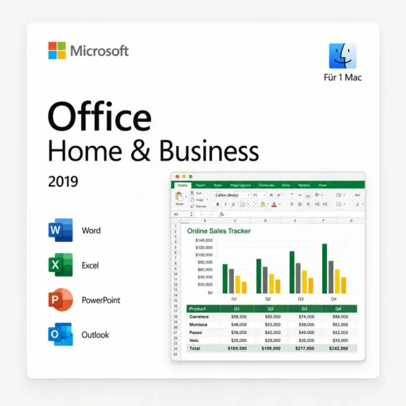 Office Home and Business 2019 für Mac