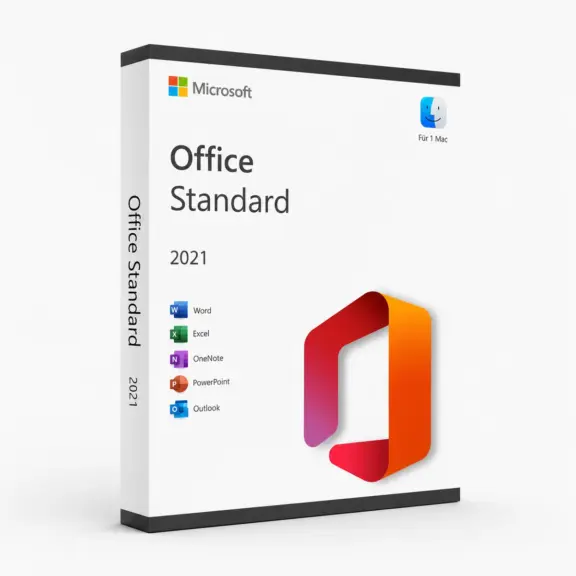 Office Standard 2021 für Mac Verpackung