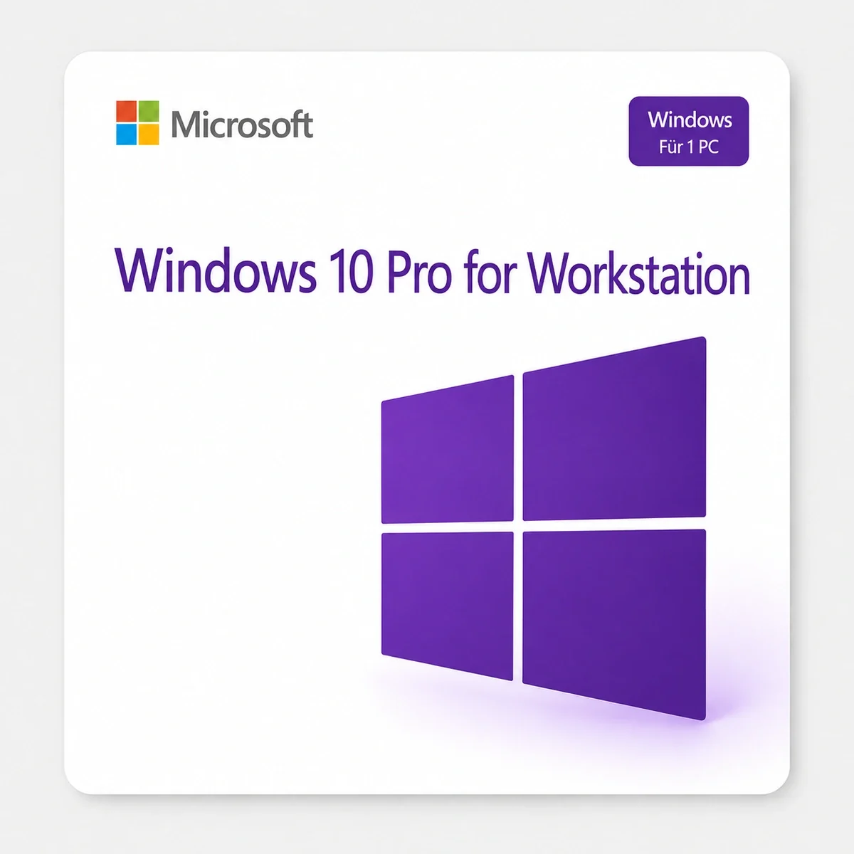 Windows 10 Pro for Workstations Lizenz