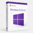 Windows 10 Pro N Lizenz Verpackung