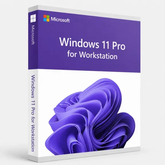 Windows 11 Pro for Workstations Lizenz Verpackung