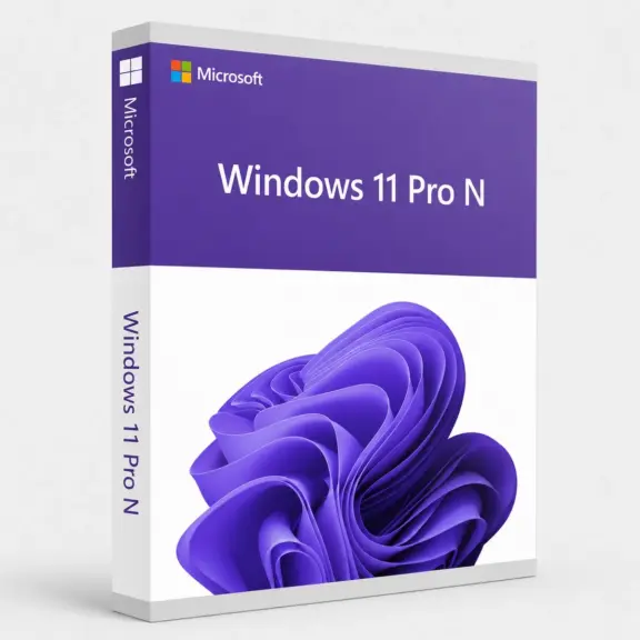 Windows 11 Pro N Lizenz Verpackung