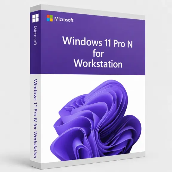 Windows 11 Pro N for Workstations Lizenz Verpackung