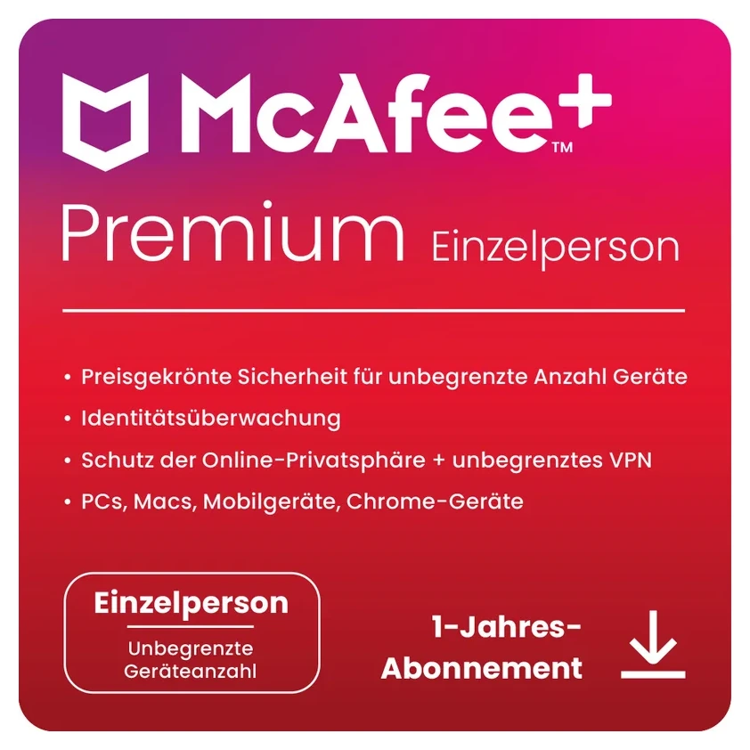 McAfee+ Premium Einzelperson