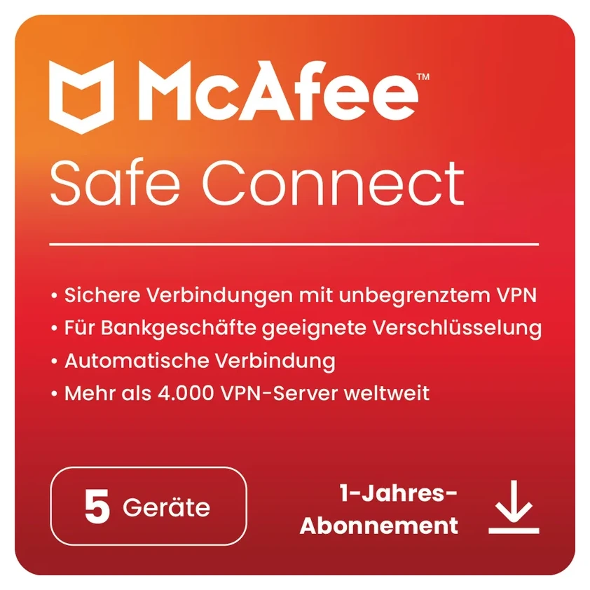 McAfee Safe Connect VPN