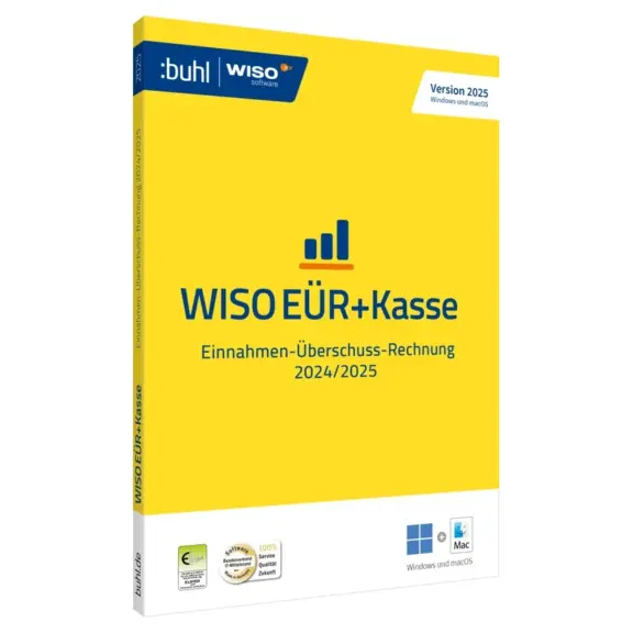 WISO EÜR Kasse 2025